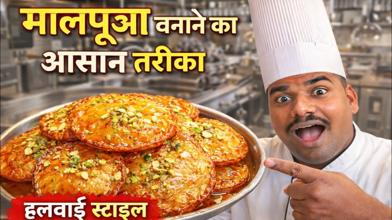 Halwai bhi nahi batayega yeh Malpua Secret 🤫 | Hotel Style Malpua Recipe