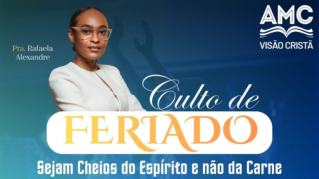 Cheios do Espírito e  não da Carne - Pra. Rafaela Alexandre