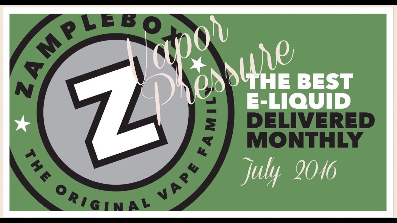 ZAMPLEBOX TASTING JULY 2016