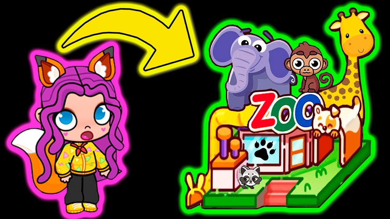 ZOO 🦊🦝🐻 NEW UPDATE 🤗🤭 AVATAR WORLD SECRETS ❤️KEYS ❤️ PAZU