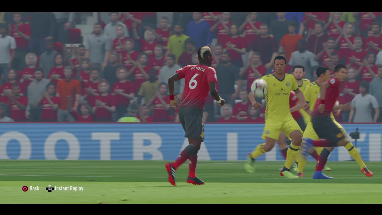 FIFA 19 Pogba First Touch Flick and Long Shot