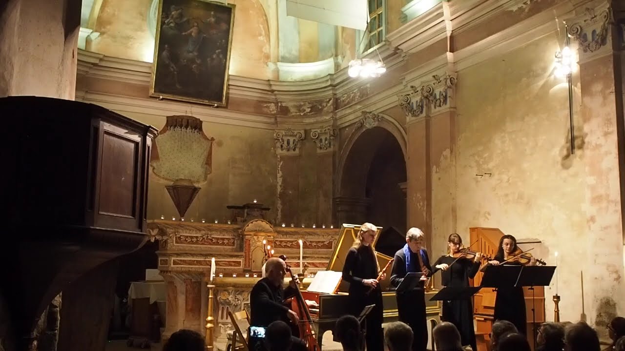Concerto en mi mineur pour deux flûtes à bec et cordes - Largo - G. Ph. Telemann - 2025