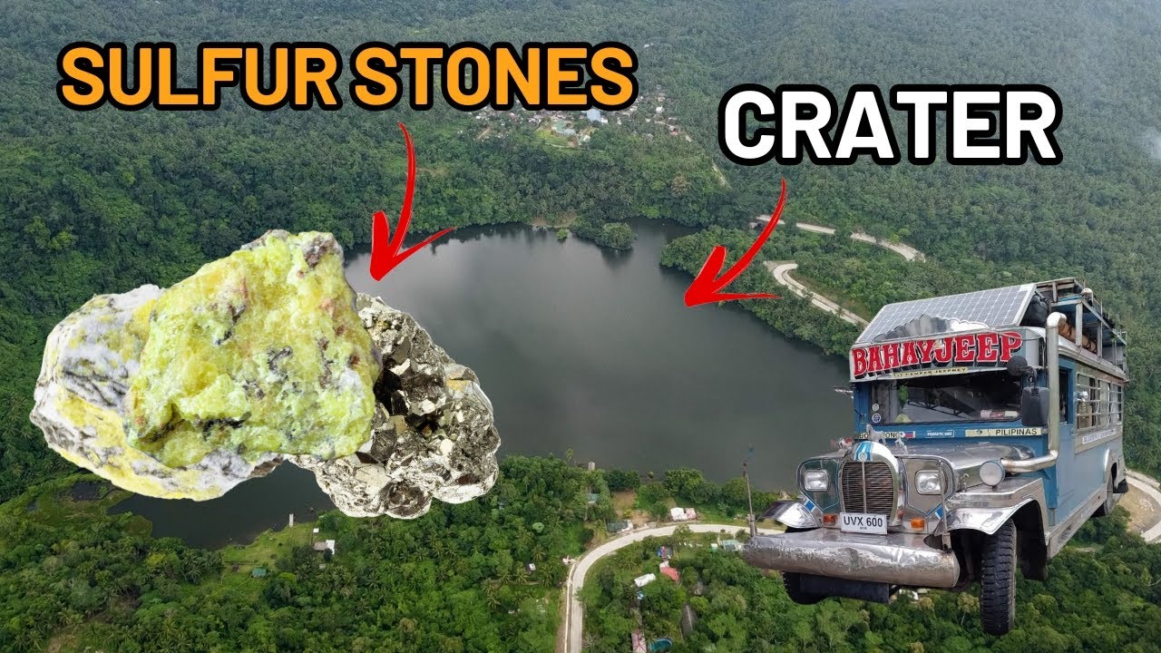 This Huge Lake is The Crater of the Volcano | Mahagnao Volcano