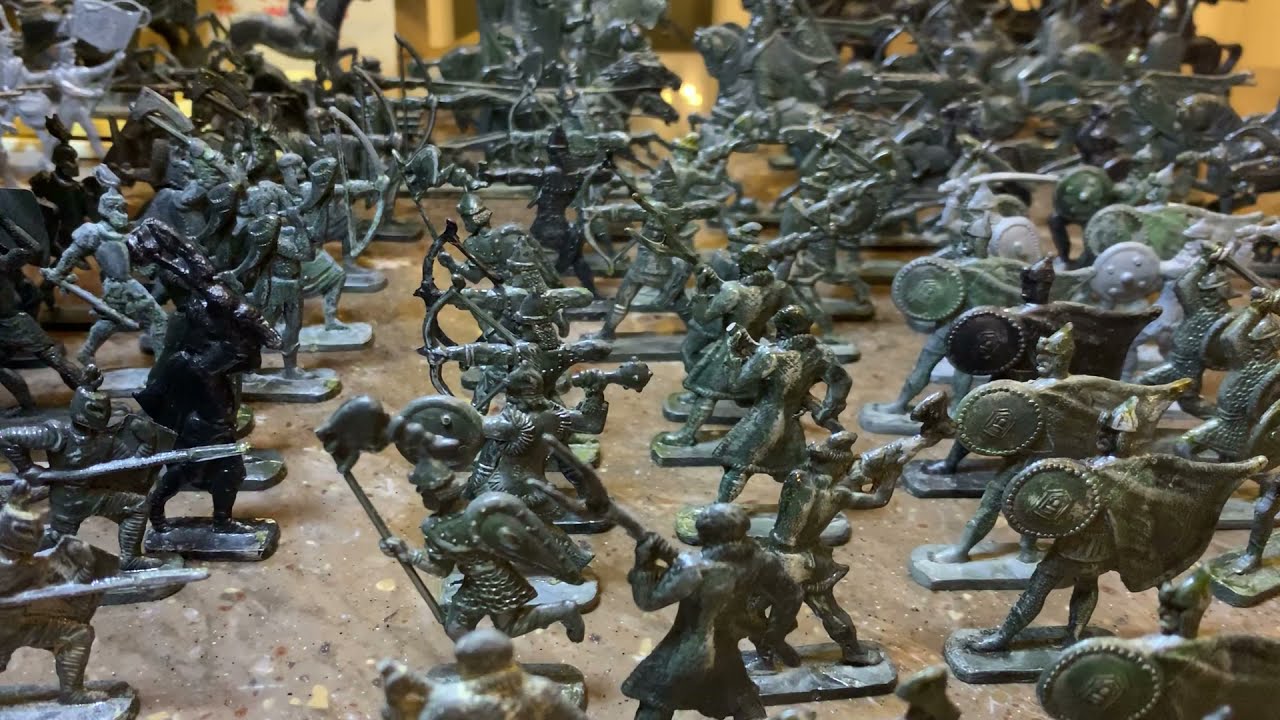 СОЛДАТИКИ СССР / АСТРЕЦОВСКАЯ ФАБРИКА ИГРУШЕК / SOVIET TOY SOLDIERS