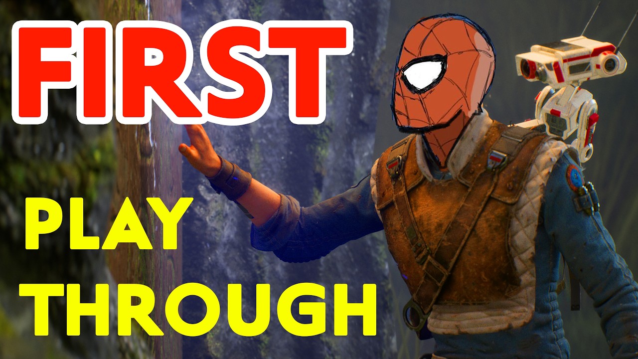 Jedi Fallen Order FIRST EVER PLAYTHROUGH