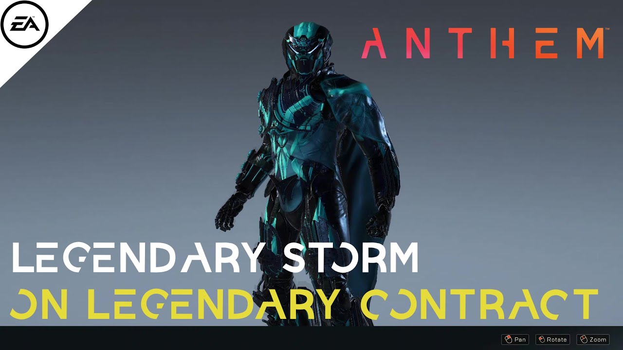 Anthem Gameplay - Full Solo Legendary Contract in GM 3 (PC)