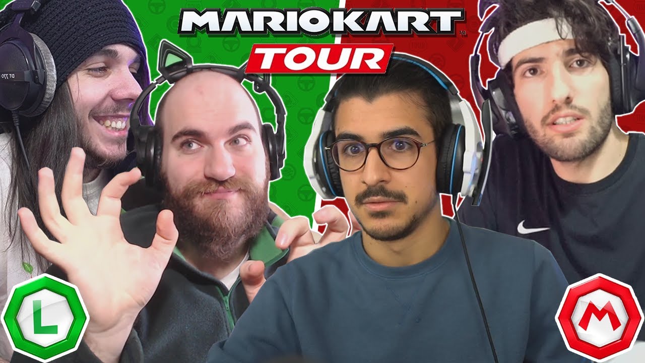 #TeamMario vs #TeamLuigi [Mario Kart Tour] + Giveaway w/@Frake @FedericoFRZN @Gravier.
