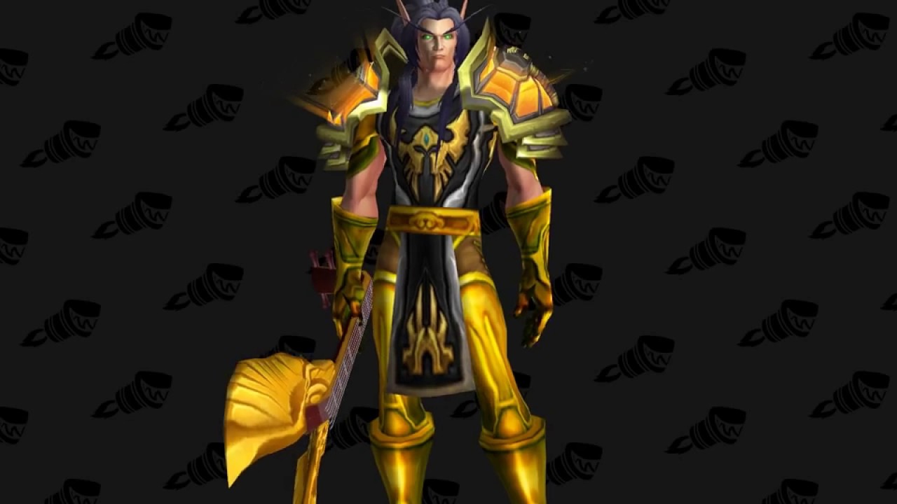 WoW Top 10 Paladin Transmog Sets