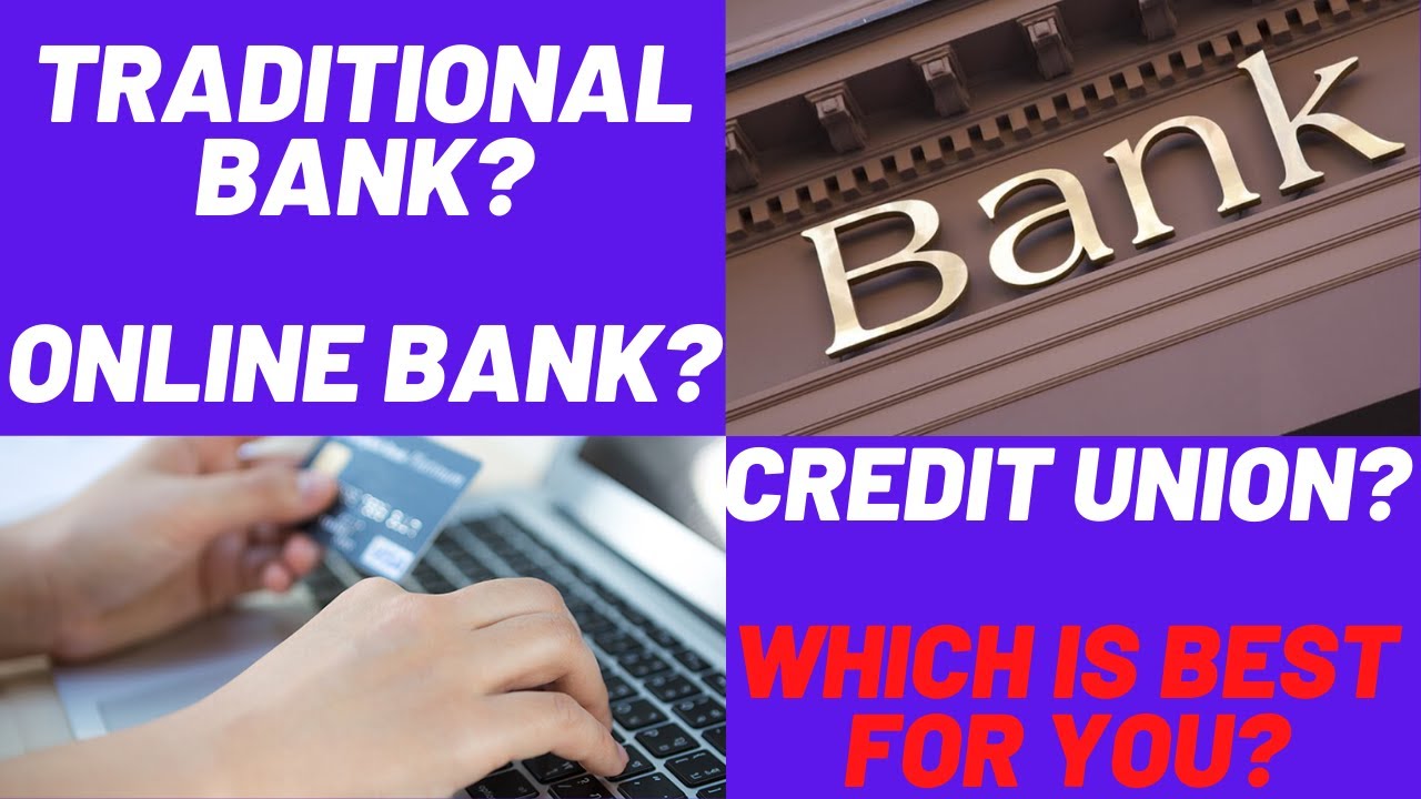 Big Bank vs. Online Bank vs. Credit Union | MMMM