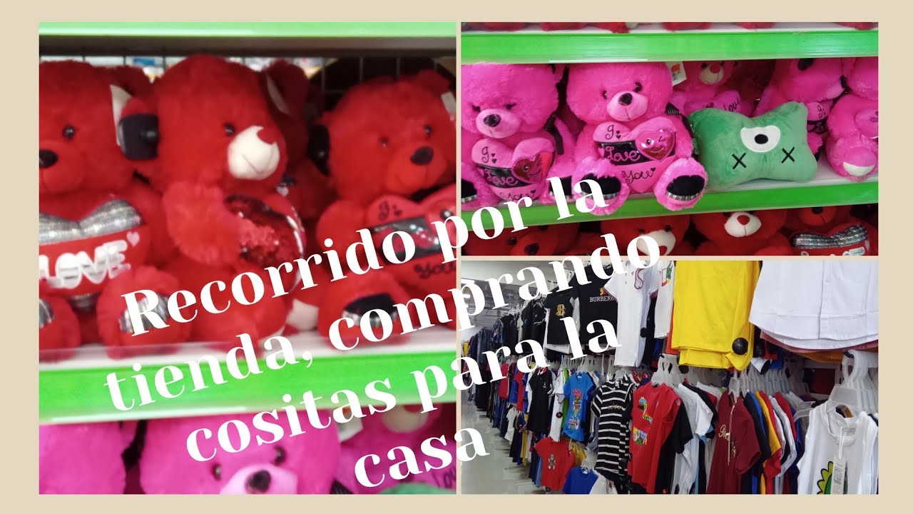 recorrido por la  tienda, comprando cositas