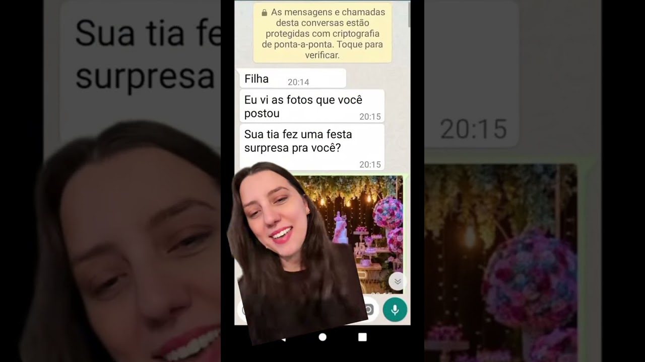 A festa de 15 anos