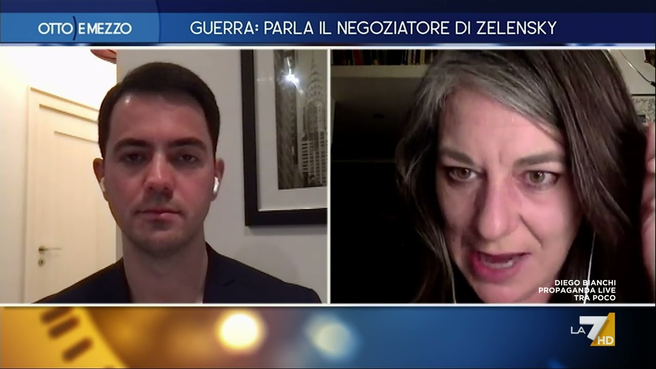 Il confronto tra Cecilia Strada e il negoziatore ucraino sull'invio di armi: 