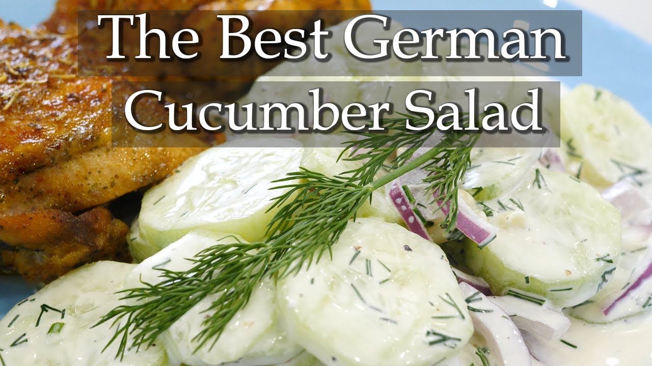 How to Make the Best German Cucumber Salad