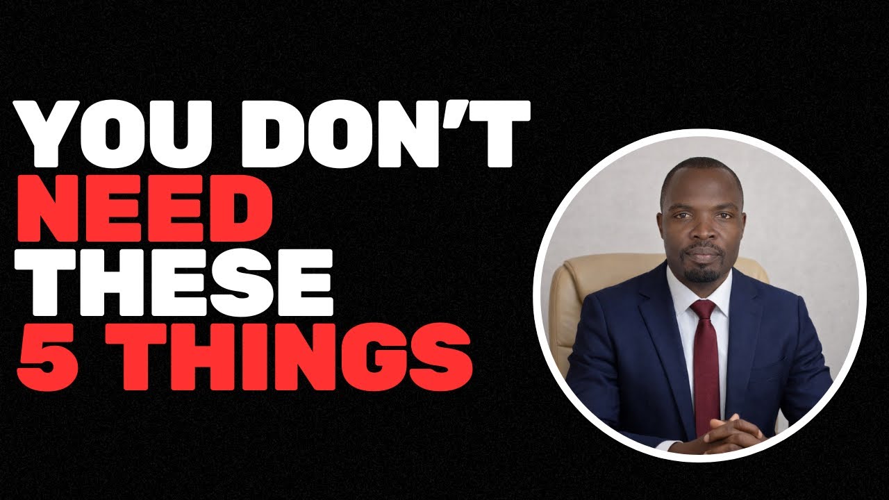 5 Things You Don’t Need When You’re Broke