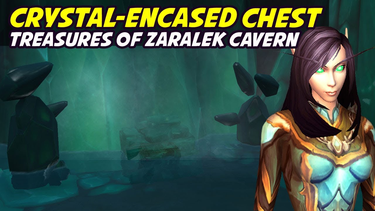 Crystal-Encased Chest - Treasures of Zaralek Cavern