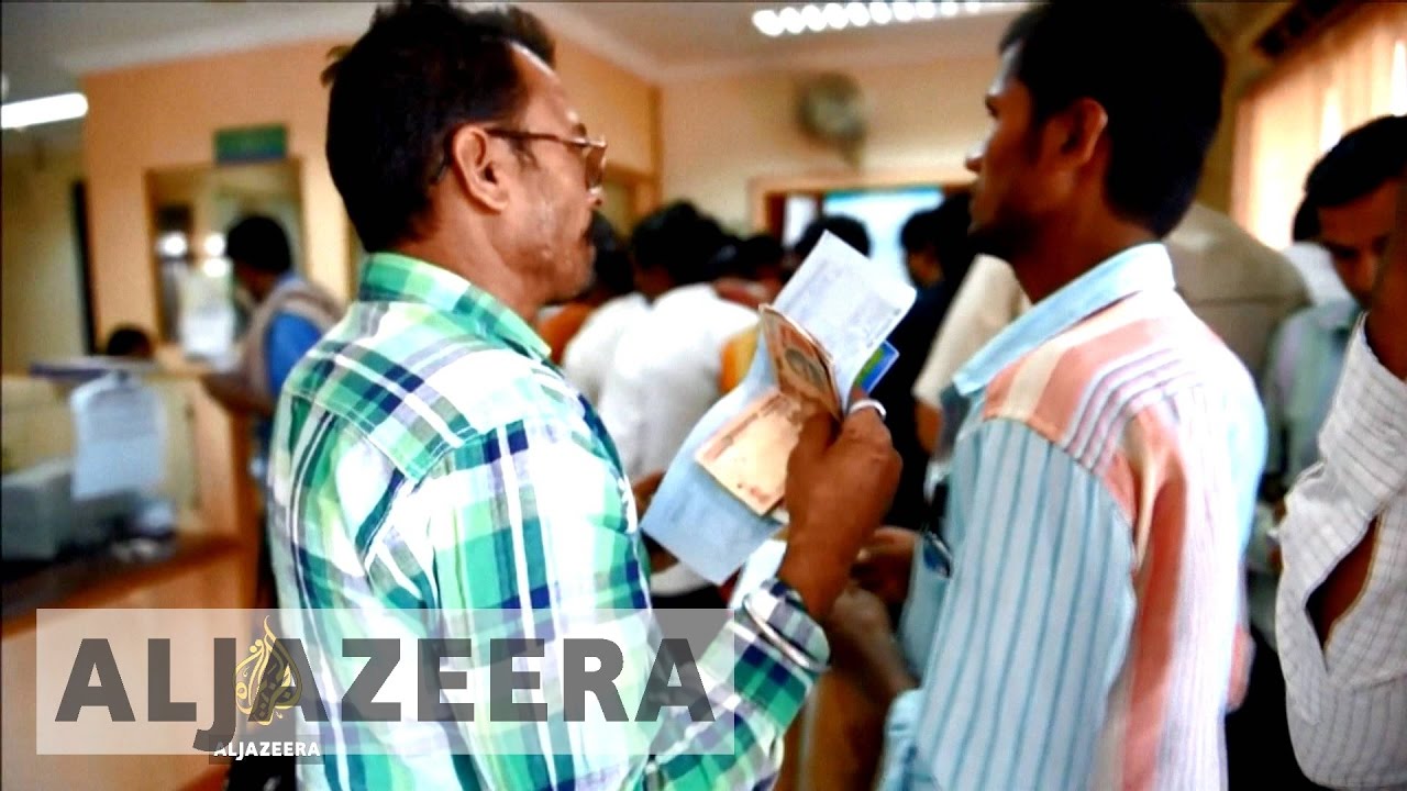 Millions of Indians are lining up to exchange obsolete bank notes