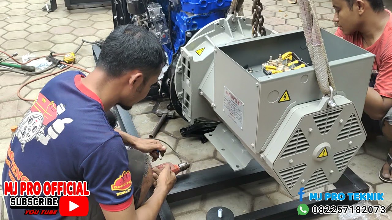 Mitsubhisi 40kva berangkat juragan muda boss ricki