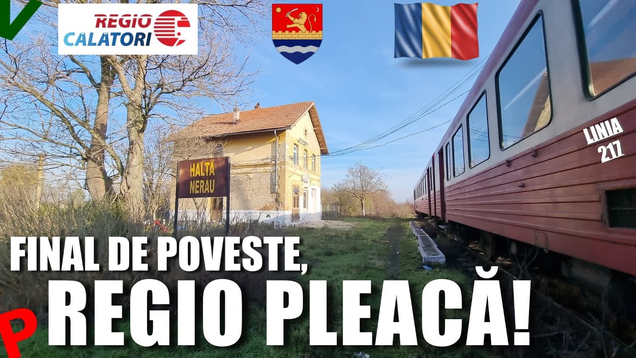 Fara trenuri | Linia 217 Lovrin-Nerau si ultima saptamana cu Regio Calatori