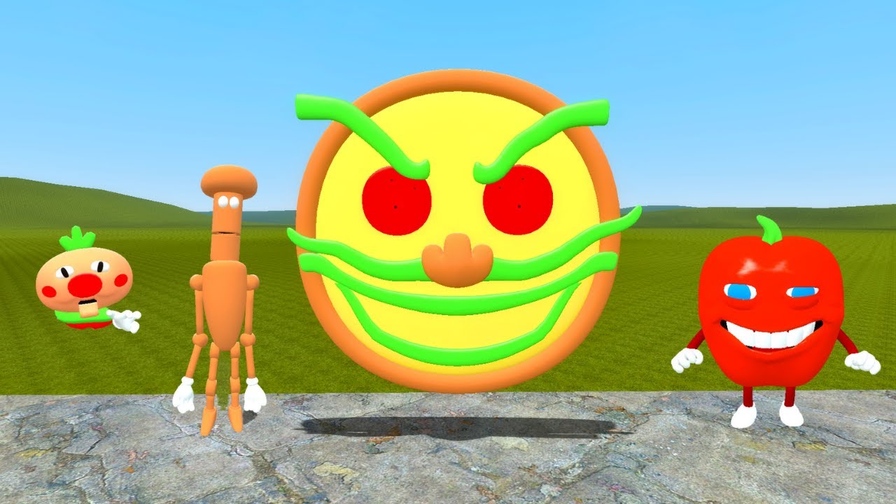PIZZA TOWER CHARACTERS IN Garry's Mod