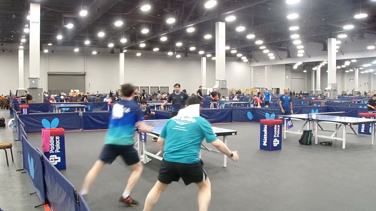 2025 U.S. Open Championships, Game 2/5, Table Tennis, Family Generational Doubles Semi Finals