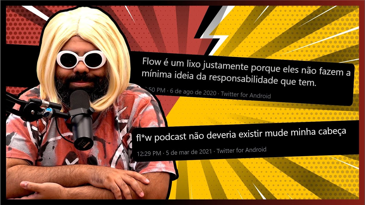 LENDO COMENTÁRIOS DE HATERS DO FL*W 👀
