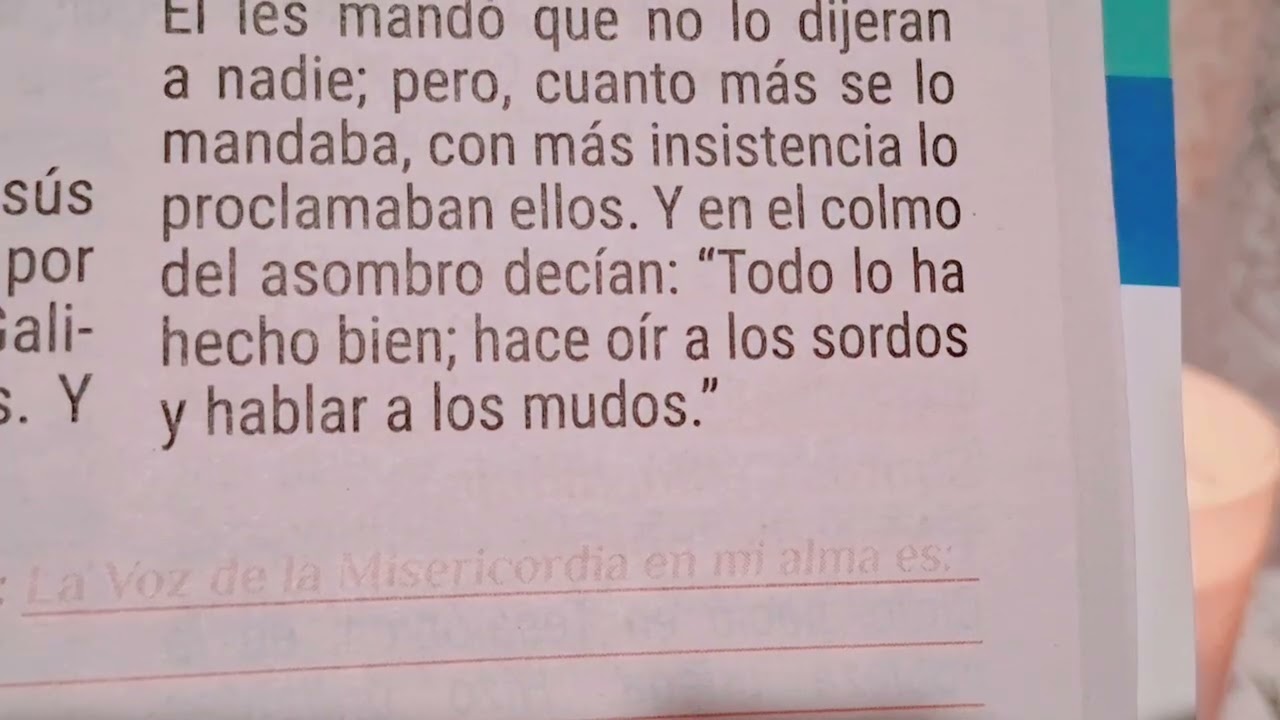 Viernes 13 de Febrero, 2026. Lectura de los 5 Minutos de Oración en el Hogar 