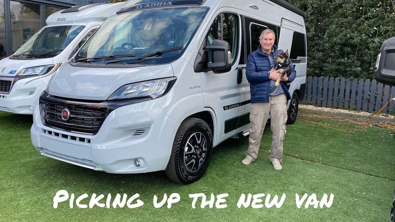 Viewing and picking up my Adria Twin Camper Van