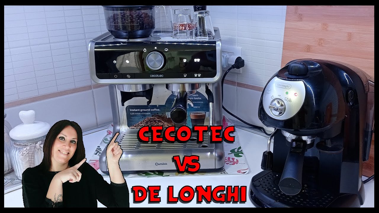 Power Espresso 20 Barista Cream CECOTEC VS De Longhi Macchina del caffè