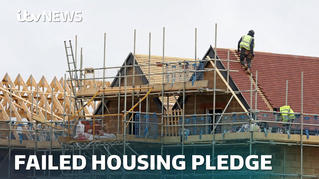 Labour’s housebuilding pledge in doubt as planning applications slow | ITV News