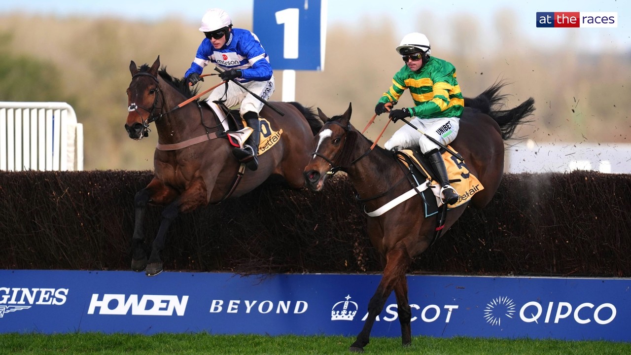 Джонбон побеждает в гонке Ascot Chase! | Джонбон одерживает победу в захватывающем поединке и пол...