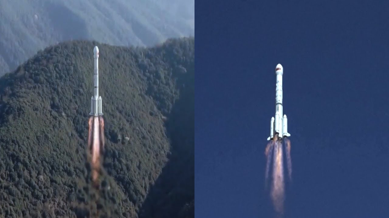 Long March-3B launches Gaofen-13 02