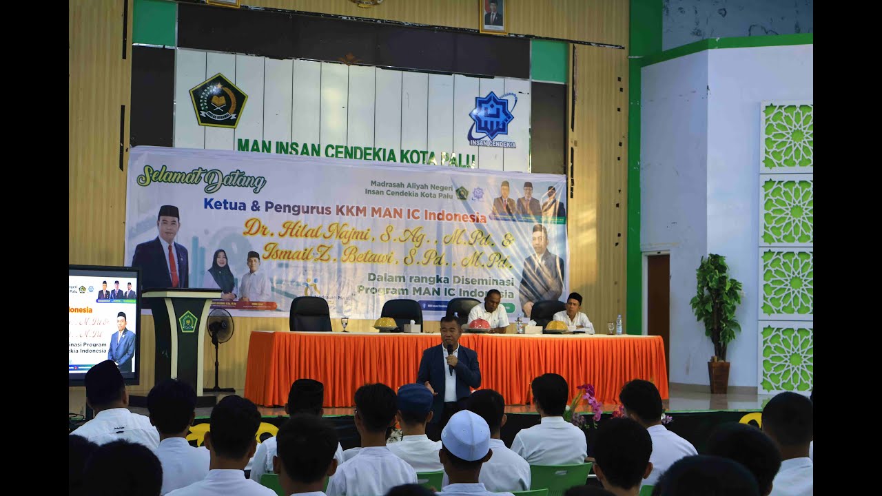 Diseminasi Madrasah Unggulan MAN Insan Cendekia Kota Palu Tim KKM MAN Insan Cendekia Se-Indonesia