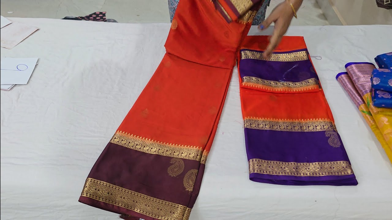 💥Gadwal pattu collections 9642963150 ||
