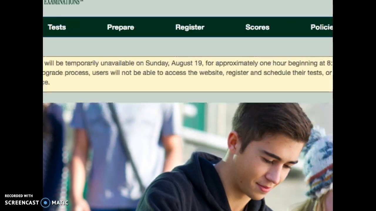Test Registration: EAS and CST