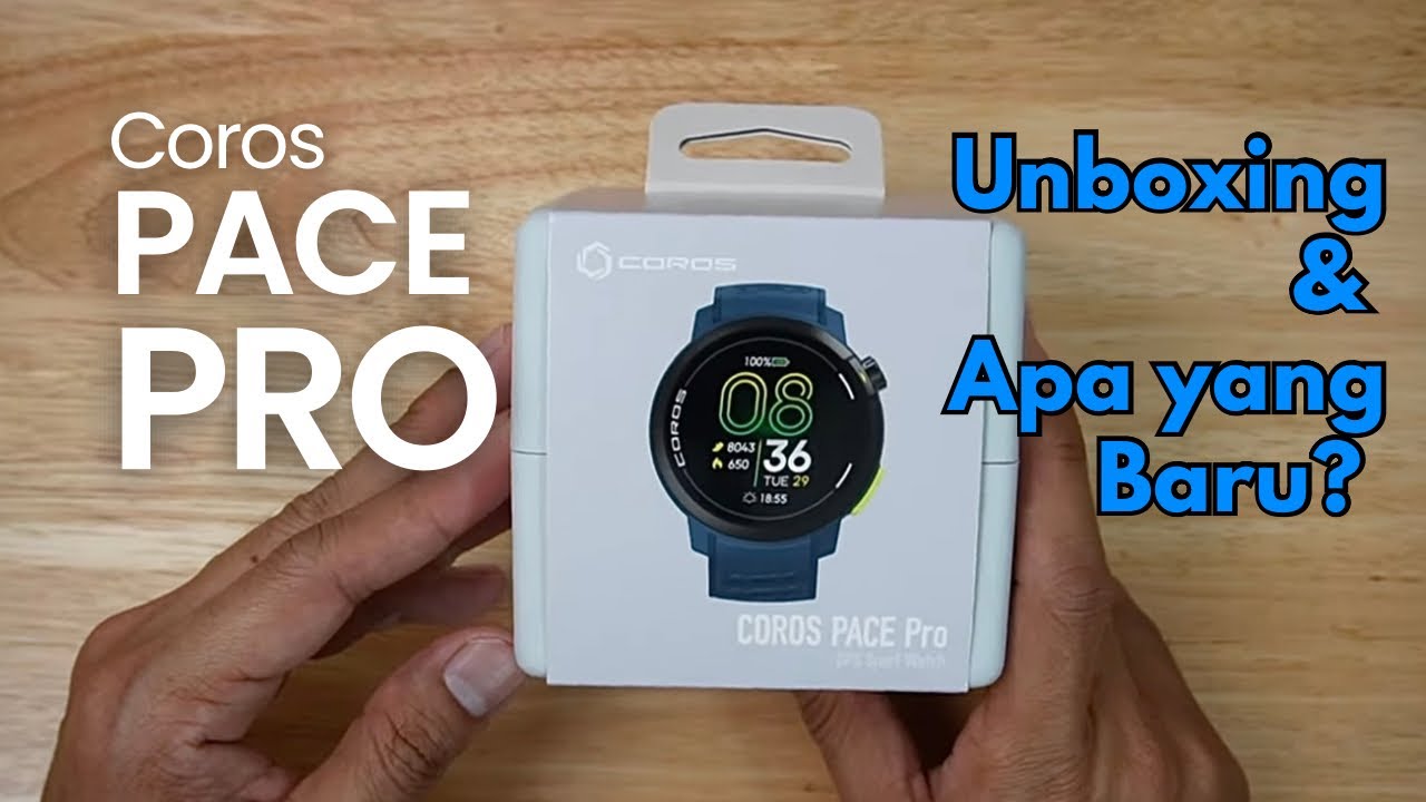 Coros Pace Pro : Unboxing dan Fungsi menarik! | Jam Amoled Coros