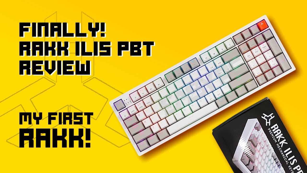 Rakk Ilis PBT Review with Outemu Red Switch (Tagalog)