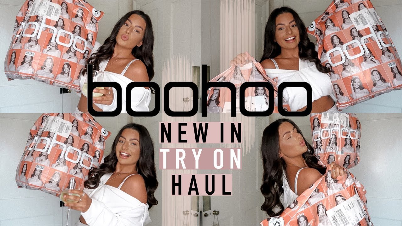 HUGE OVER £400 NEW IN BOOHOO TRY ON HAUL! SPRING / SUMMER STAPLES · Discount Code | Emily Philpott