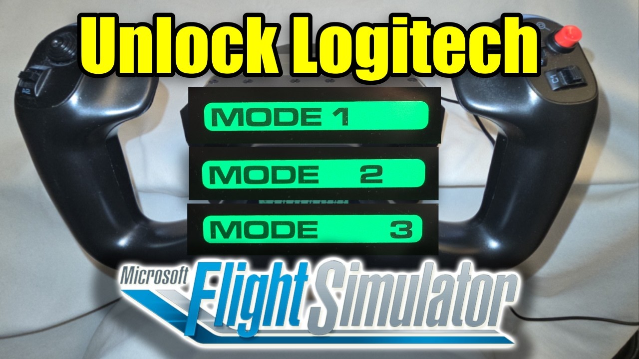 Fix Logitech Yoke Mode Switch Not Working in MSFS | Microsoft Flight Simulator 2020