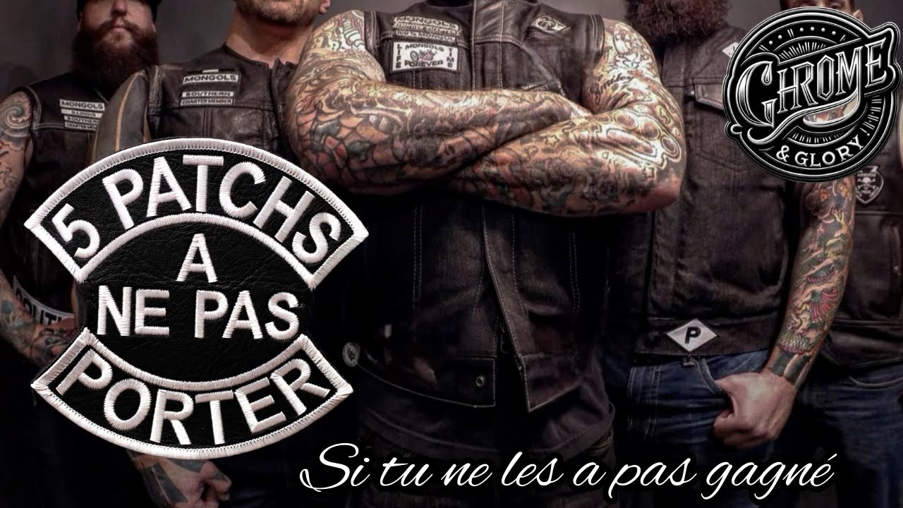 Bikers: 5 patchs à ne pas porter