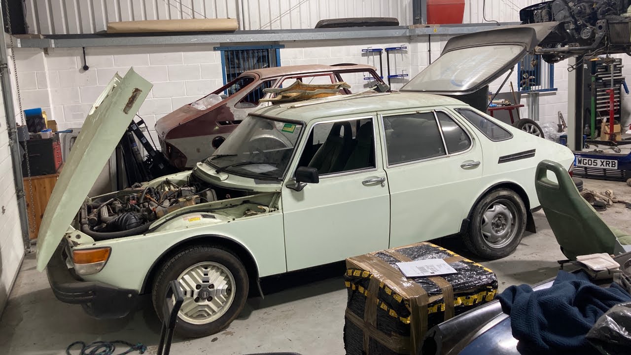 Starting a Saab 99 Turbo after 13+ Years - Part 1, Water Pumps and Fuel Tanks