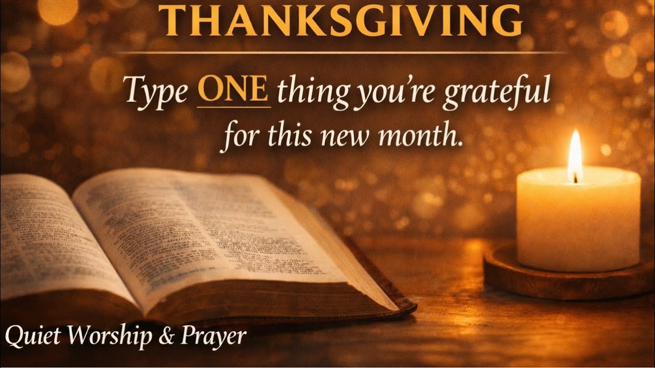 Quiet Worship Night | A Moment of Gratitude & Prayer