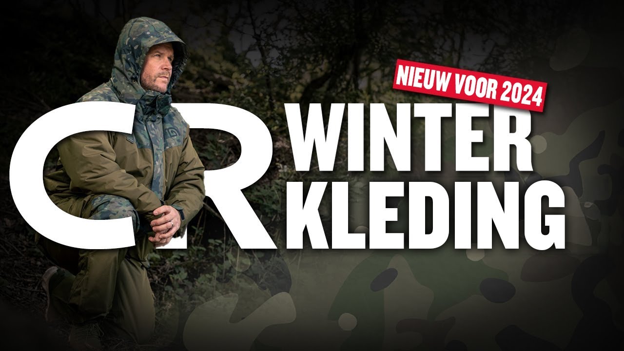 NIEUW! CR Winterkleding | Ultieme kleding voor het karpervissen bij koud weer!