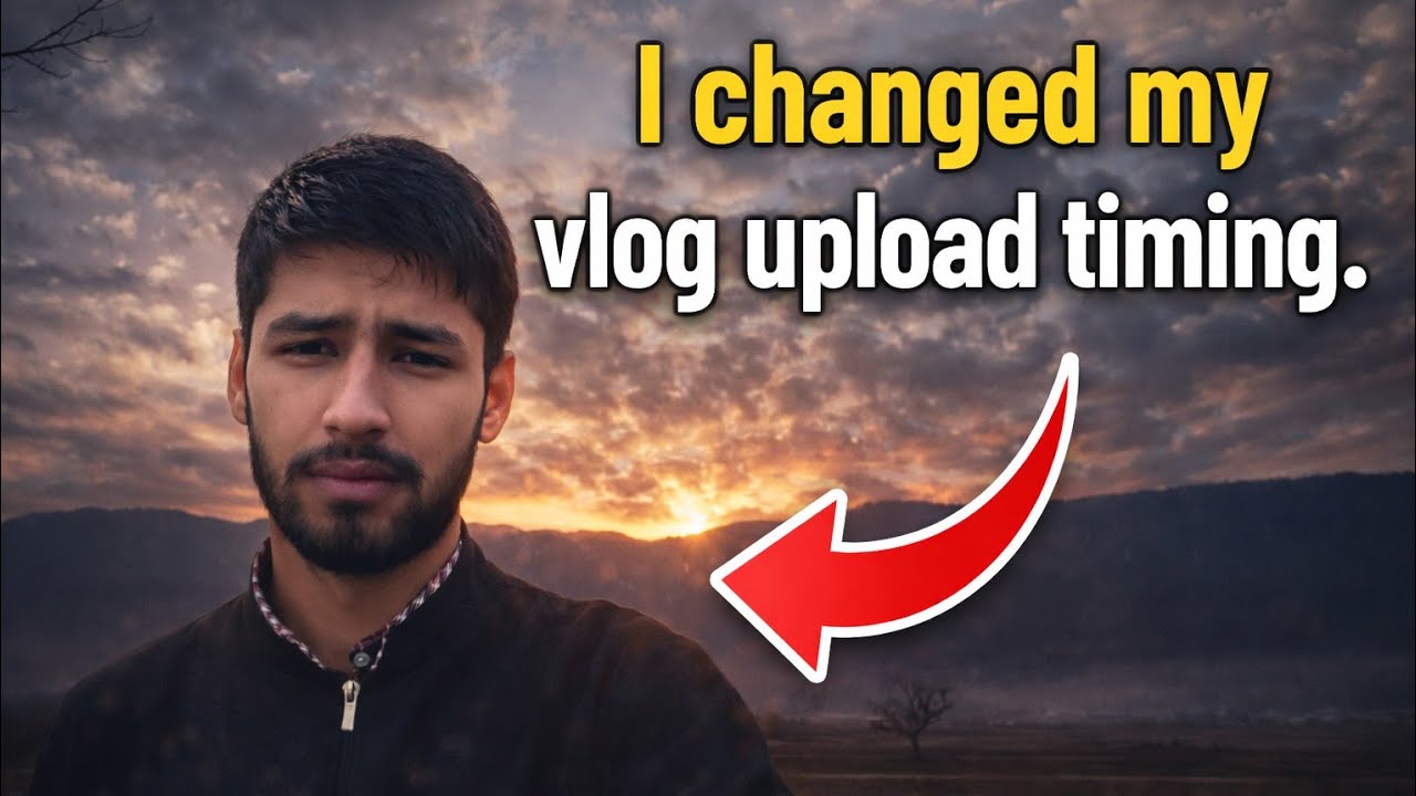 I changed my vlog upload timing.😊 DAY 44