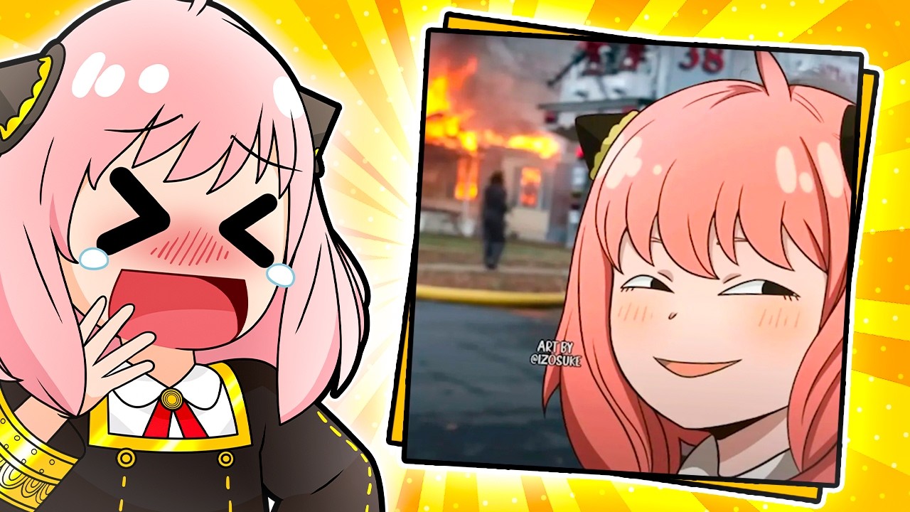 Anya REAGIU a MEMES de SPY × FAMILY!