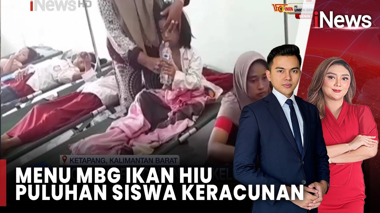 Menu MBG Ikan Hiu Bikin Puluhan Siswa Keracunan |iNews Sore (25/09)