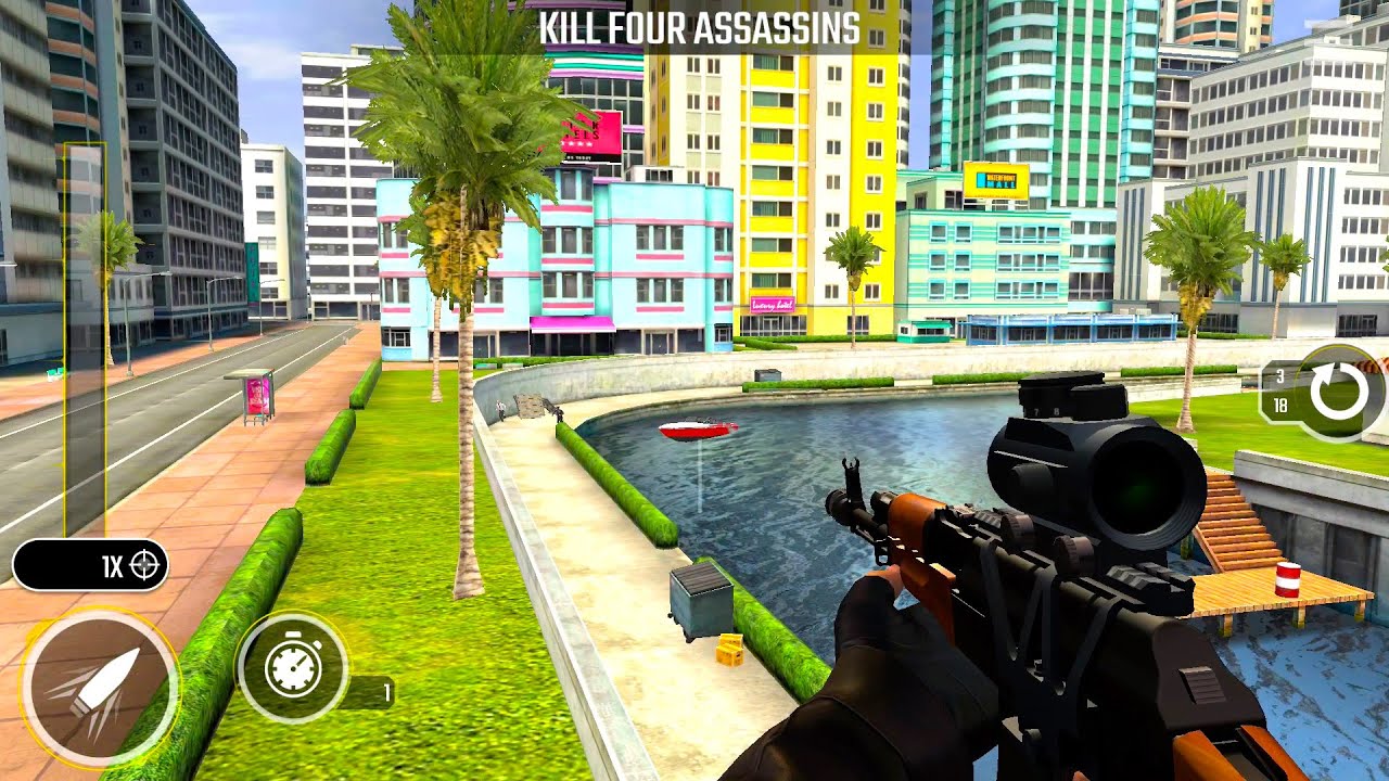 Pure Sniper: Gun Shooter Games Android Gameplay #3
