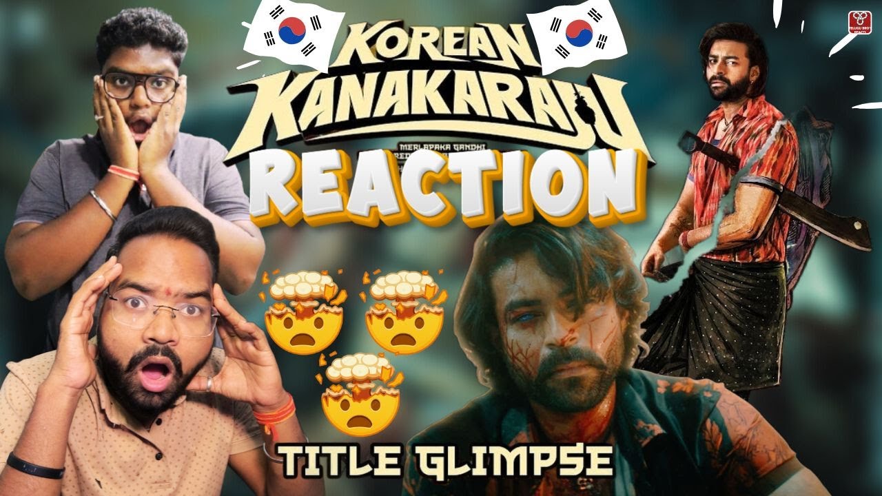 Korean Kanakaraju Title Glimpse Reaction 🔥 Varun Tej in a New Avatar! || TELUGU BRO'S REACTS