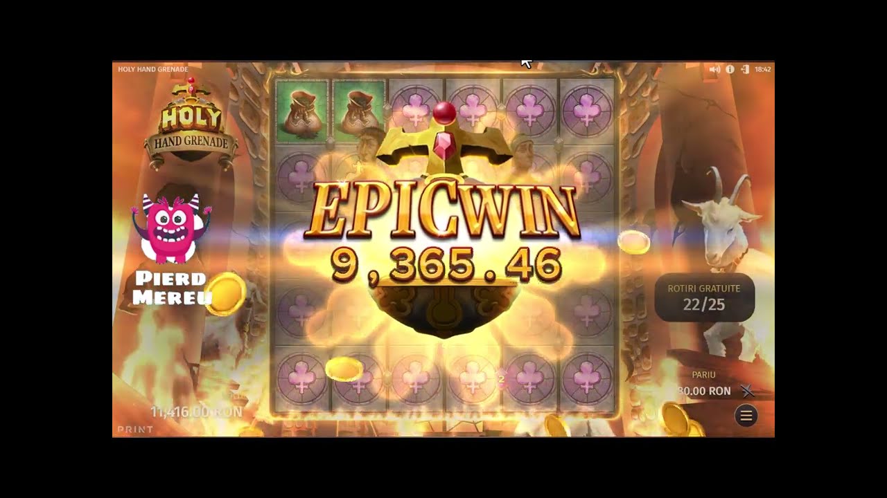 MEGA WIN - Holy Hand Grenade