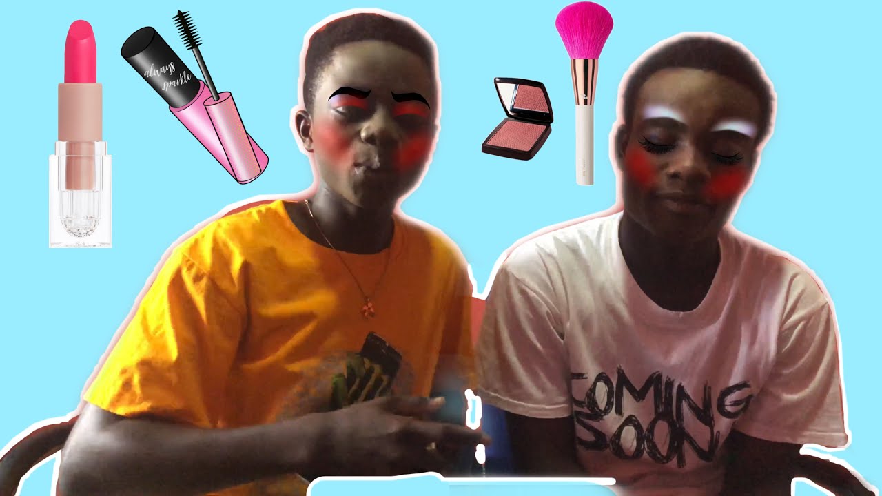 Funny makeup challenge 🔥//w best friend