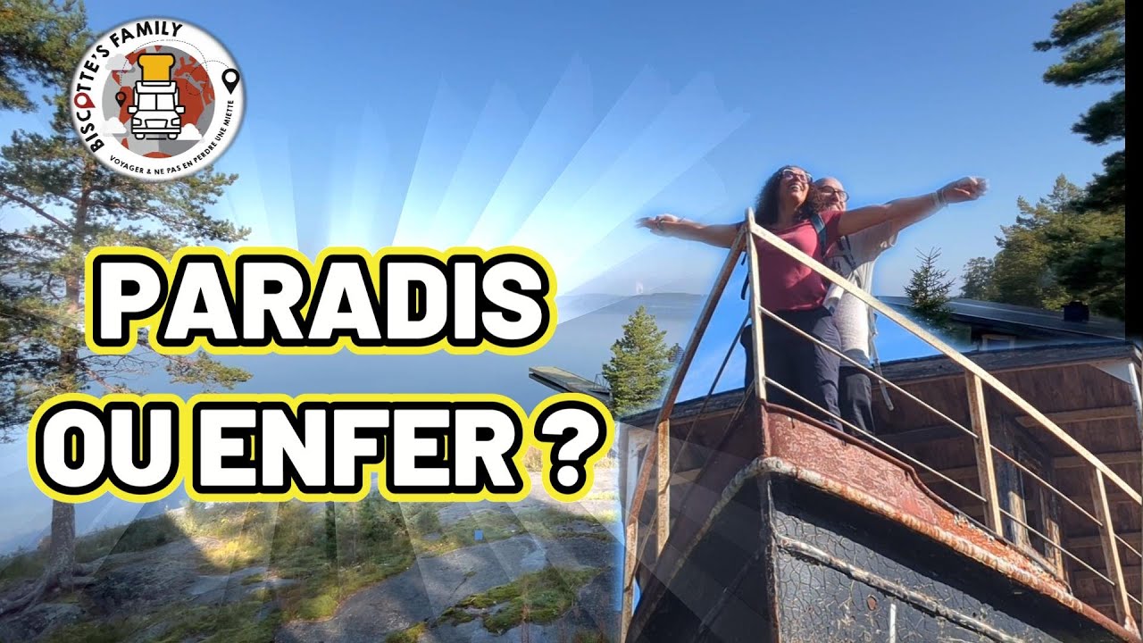 ON DECOUVRE UN SPOT DE REVE EN SUEDE EN CAMPING CAR